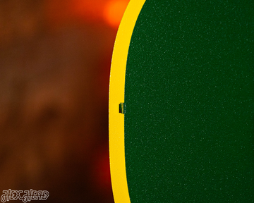 Oregon Ducks Classic "O" Green on Yellow 3D Vintage Metal Wall Art
