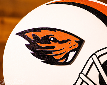 Oregon State Beaver BLITZ COLLECTION - 8 LAYER 3D Metal Wall Art