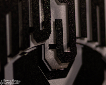 MONOCHROME - The Ohio State 3D Metal Artwork