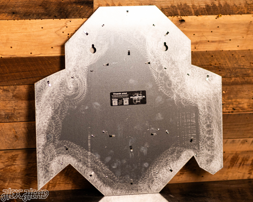 MONOCHROME - The Ohio State 3D Metal Artwork