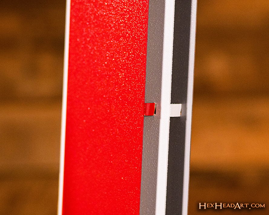 GIFT COLLECTION Ohio State Buckeyes 3 LAYER "Block O" 3D Metal Wall Art