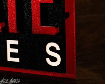 The Ohio State "Brutus" 3D Metal Artwork