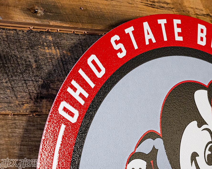 VARSITY Collection -Ohio State Brutus SINGLE Layer Wall Art