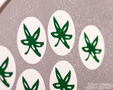 Ohio State BLITZ COLLECTION - 8 LAYER 3D Metal Wall Art