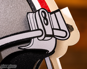 Ohio State BLITZ COLLECTION - 8 LAYER 3D Metal Wall Art
