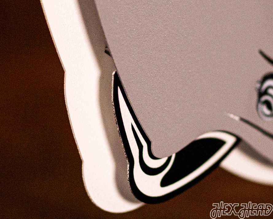 Ohio State BLITZ COLLECTION - 8 LAYER 3D Metal Wall Art