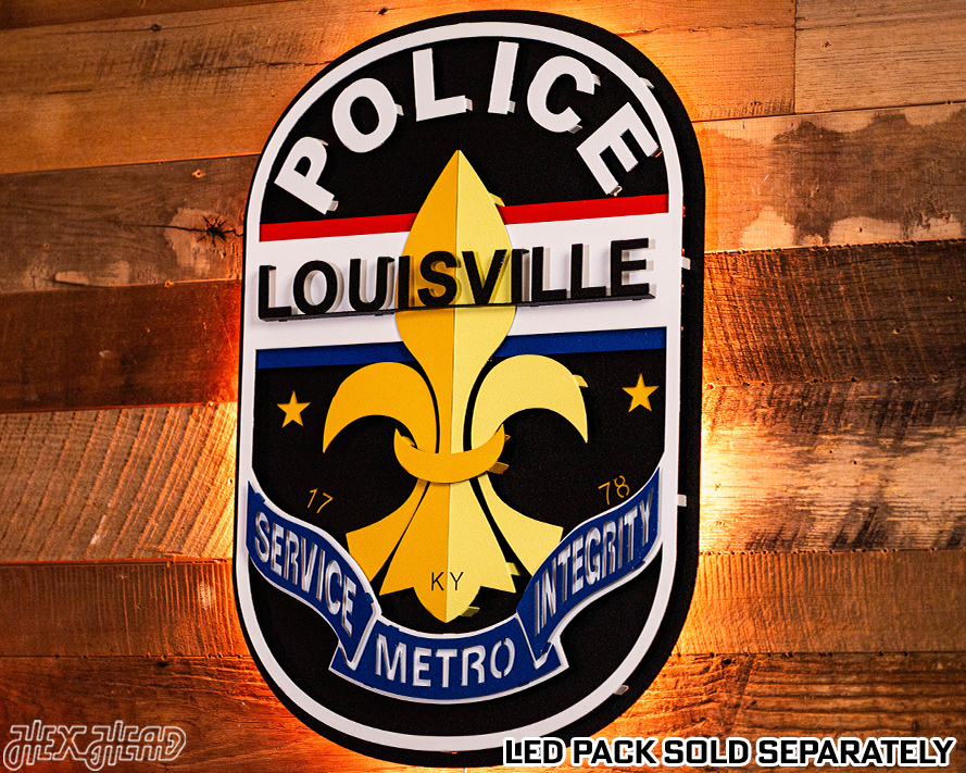 Louisville Metro Police Badge PERSONALIZED