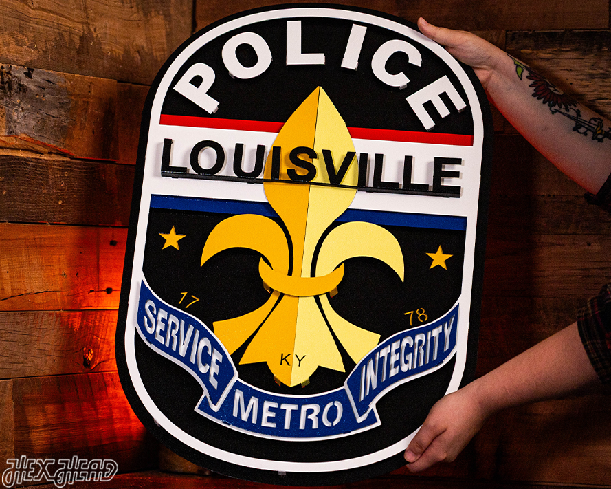 Louisville Metro Police Badge PERSONALIZED