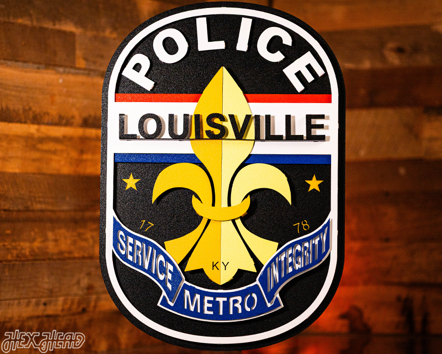Louisville Metro Police Badge PERSONALIZED