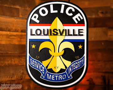 Louisville Metro Police Badge PERSONALIZED