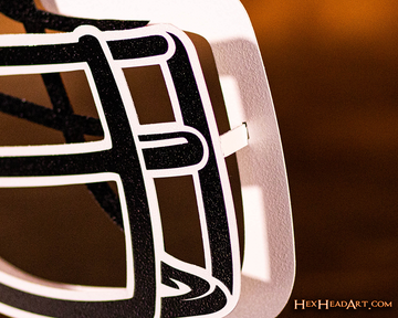 Pittsburgh Steelers BLITZ Collection - 8 Layer Helmet 3D Vintage Metal Wall Art