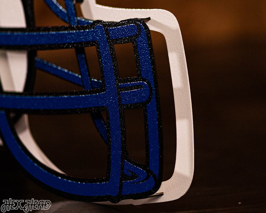 Pittsburgh Panthers BLITZ COLLECTION - 8 LAYER Helmet 3D Metal Wall Art