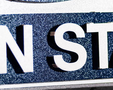Penn State Nittany Lions w/ Penn State 3D Metal Wall Art