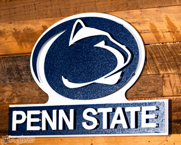Penn State Nittany Lions w/ Penn State 3D Metal Wall Art
