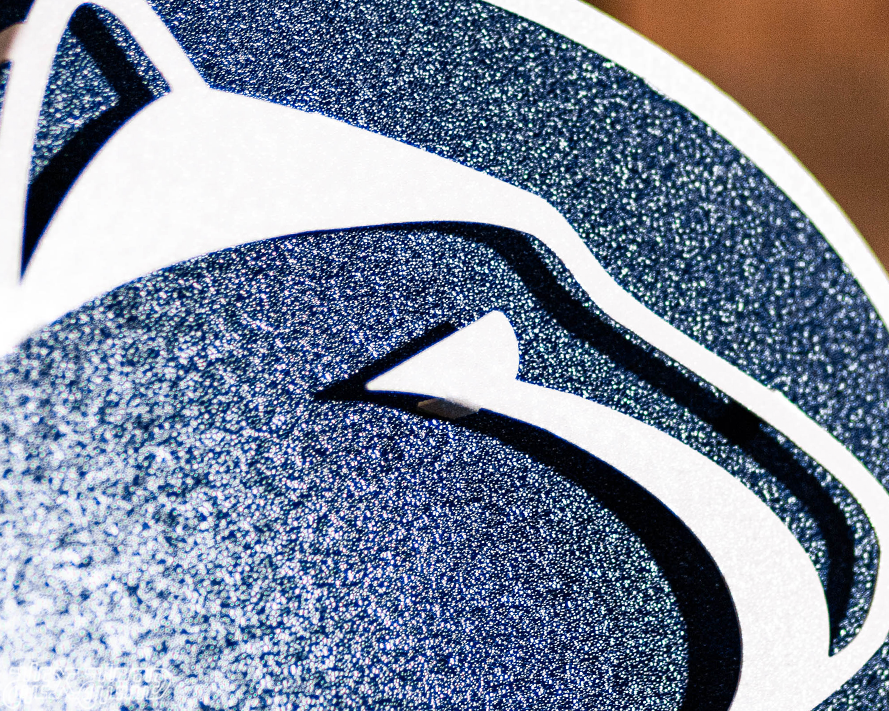 Penn State Nittany Lions w/ Penn State 3D Metal Wall Art
