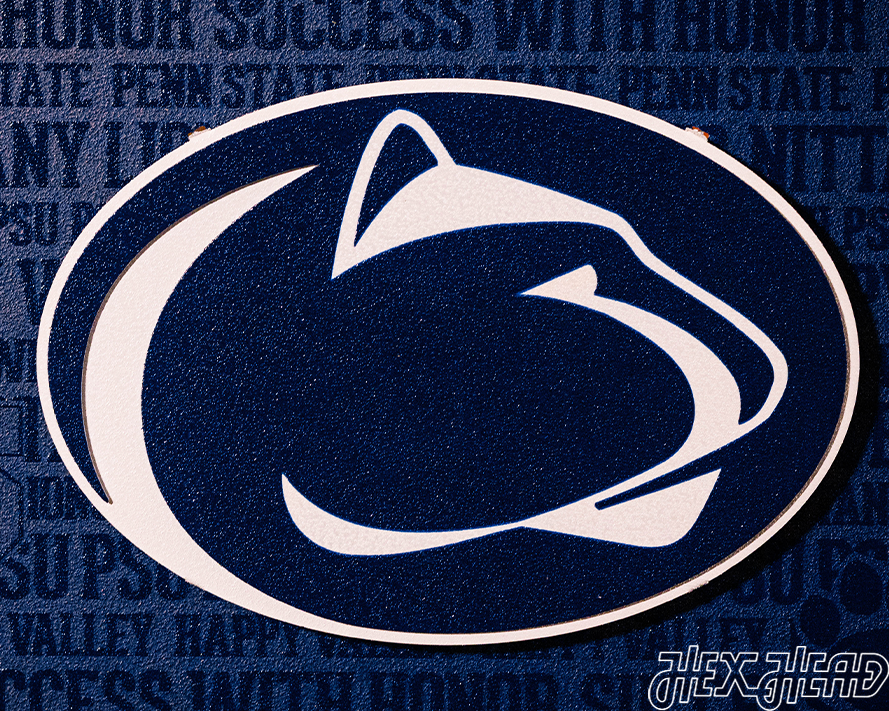 Penn State CRAFT SERIES 3D Embossed Metal Wall Art