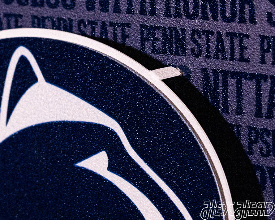 Penn State CRAFT SERIES 3D Embossed Metal Wall Art