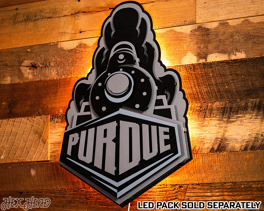 MONOCHROME - Purdue "Boilermaker Special" 3D Vintage Metal Wall Art