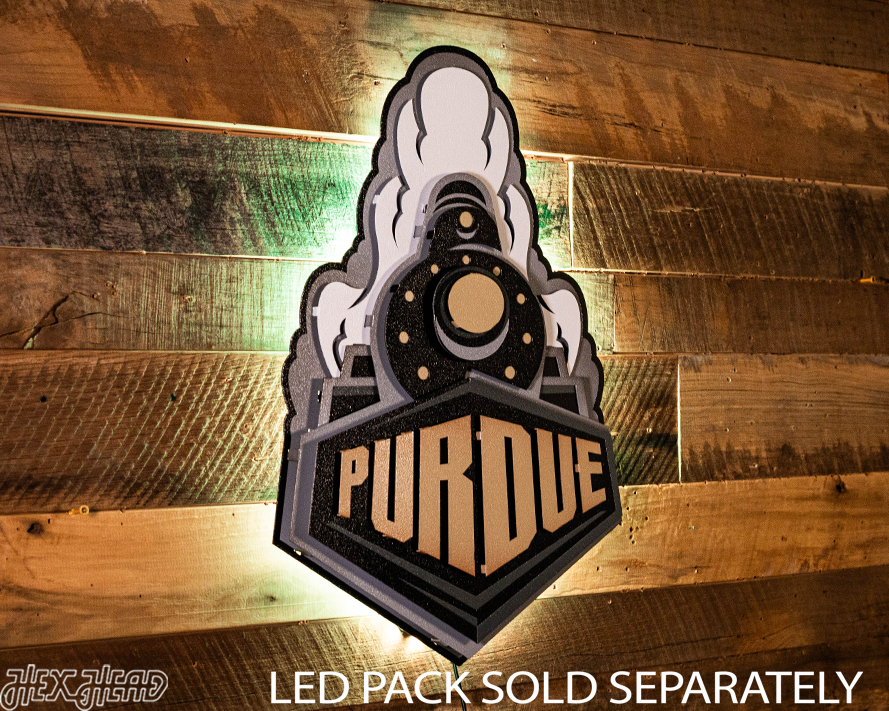 Purdue "Boilermaker Special" 3D Vintage Metal Wall Art