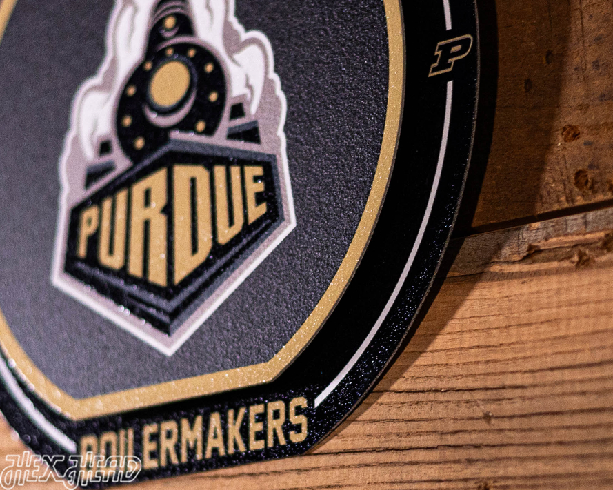 Purdue Boilermakers "Double Play" On the Shelf or on the Wall Art