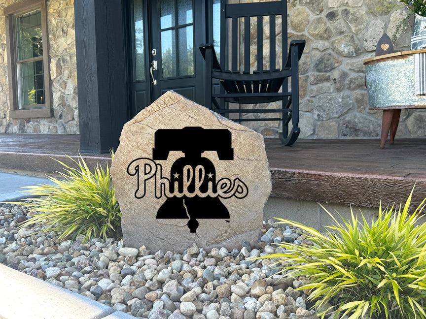 Philadelphia Phillies Design-A-Stone Landscape Art