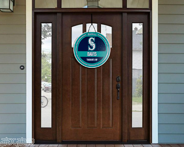 Seattle Mariners Personalized Monogram Metal Art