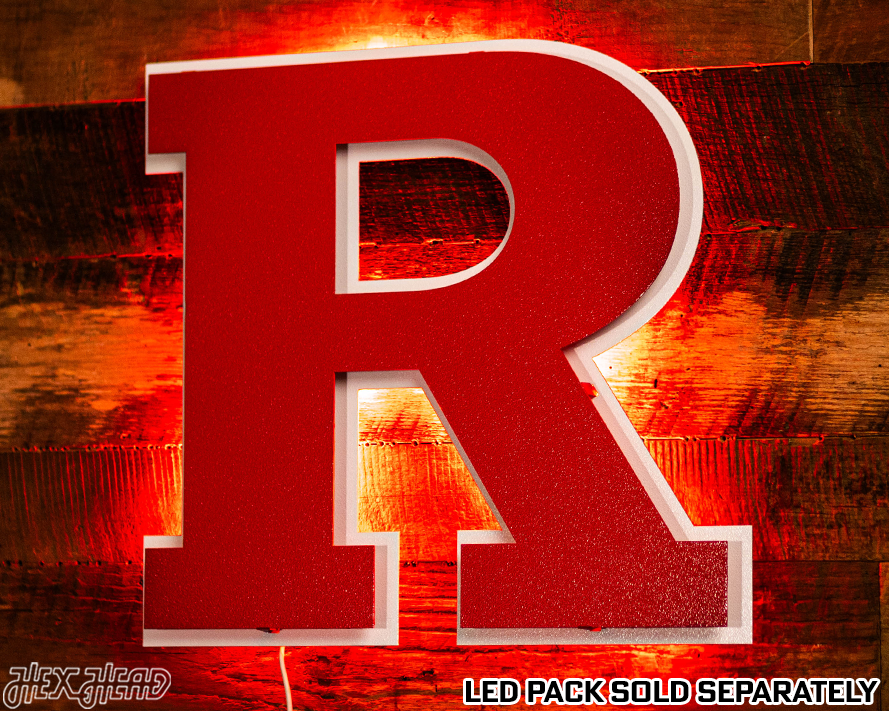 Rutgers Scarlet Knights "R" Metal Wall Art