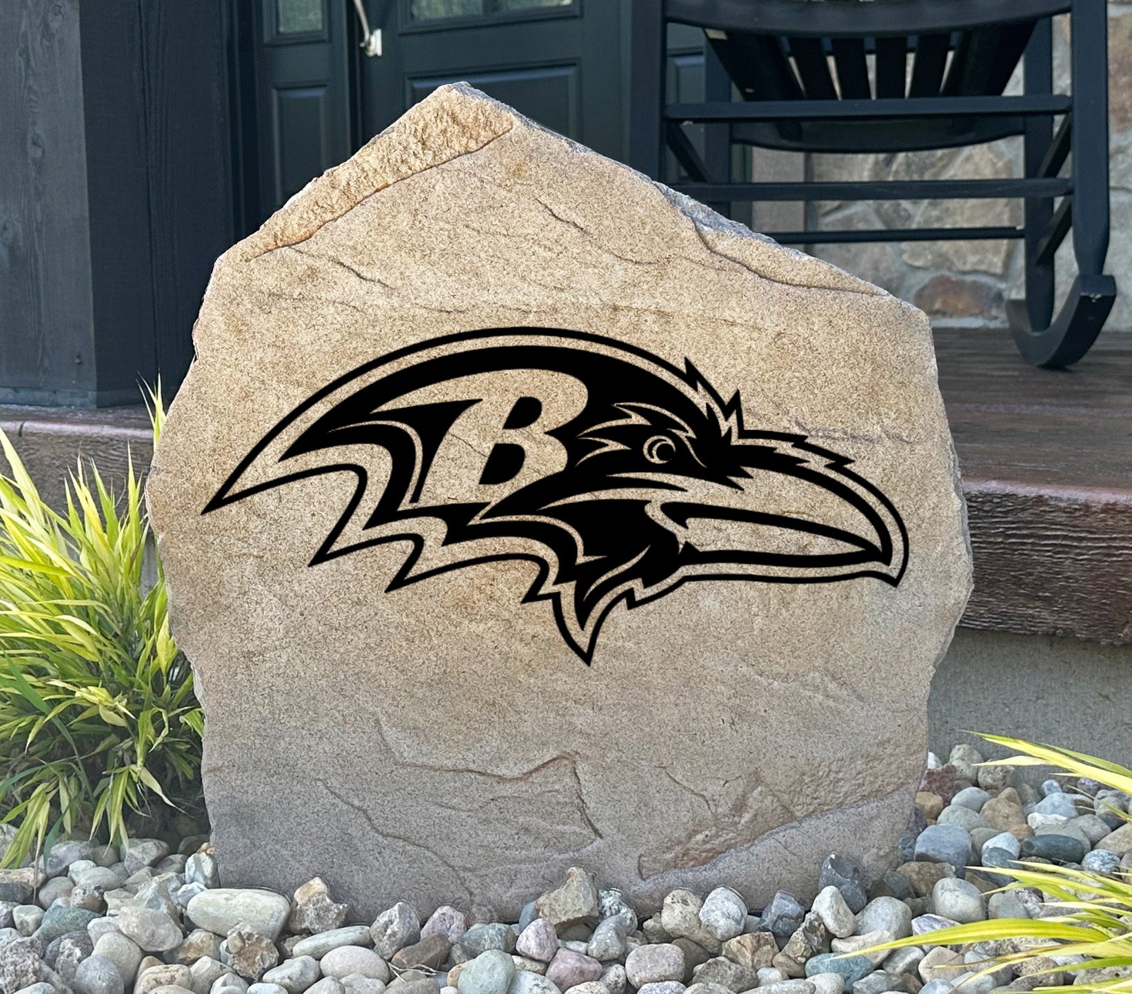 Baltimore Ravens Design-A-Stone Landscape Art