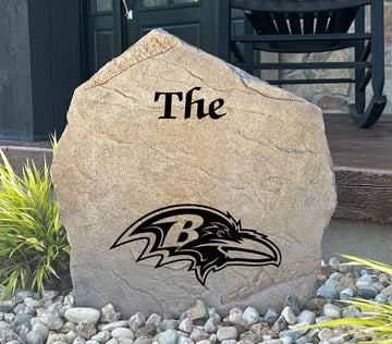 Baltimore Ravens Design-A-Stone Landscape Art Family Name