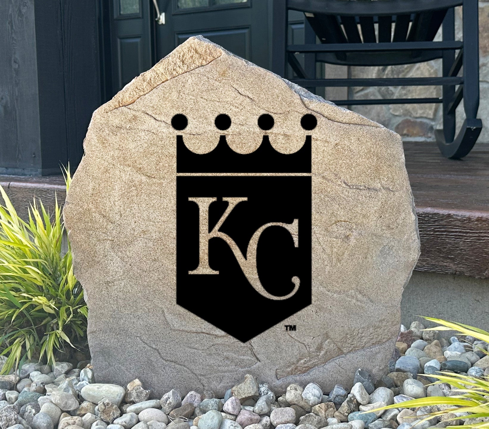 Kansas City Royals Design-A-Stone Landscape Art