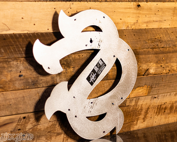 South Carolina Baseball Logo 3D Vintage Metal Wall Art