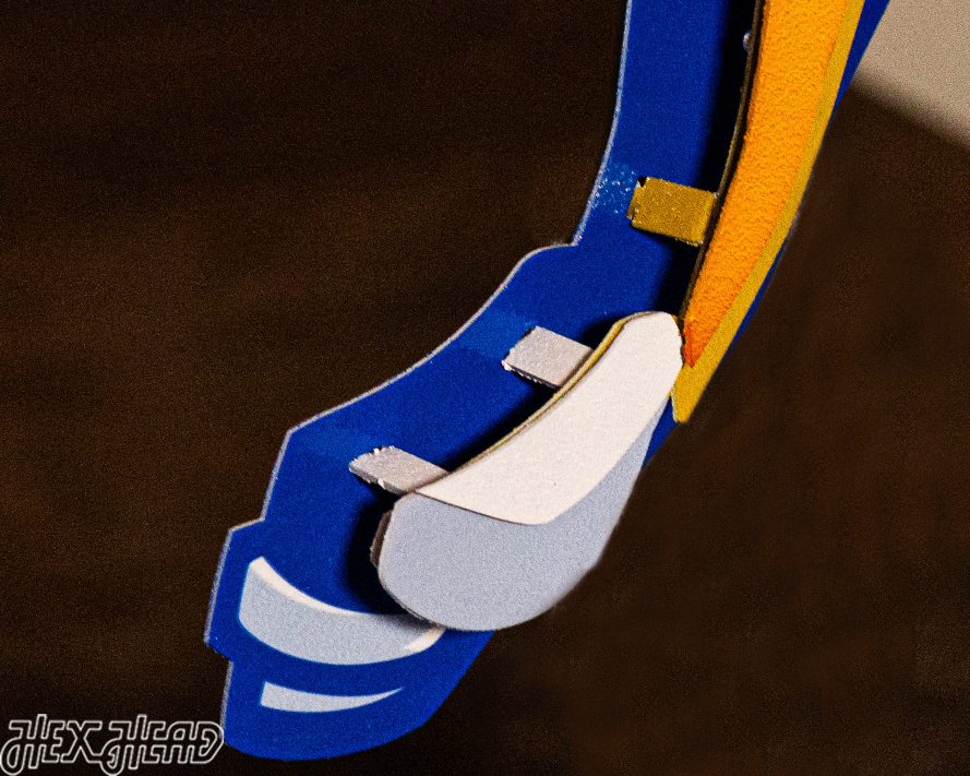 South Dakota State "JACKRABBIT" 3D Vintage Metal Wall Art