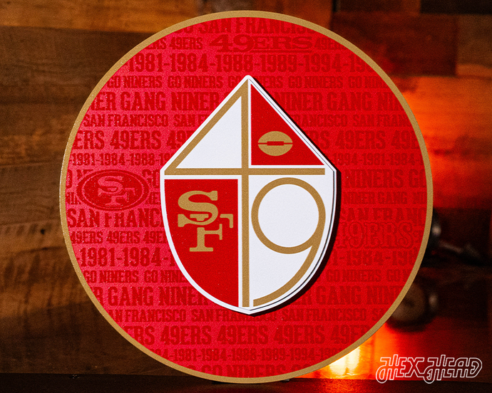 San Francisco 49ers 16x16 5D Wall Art