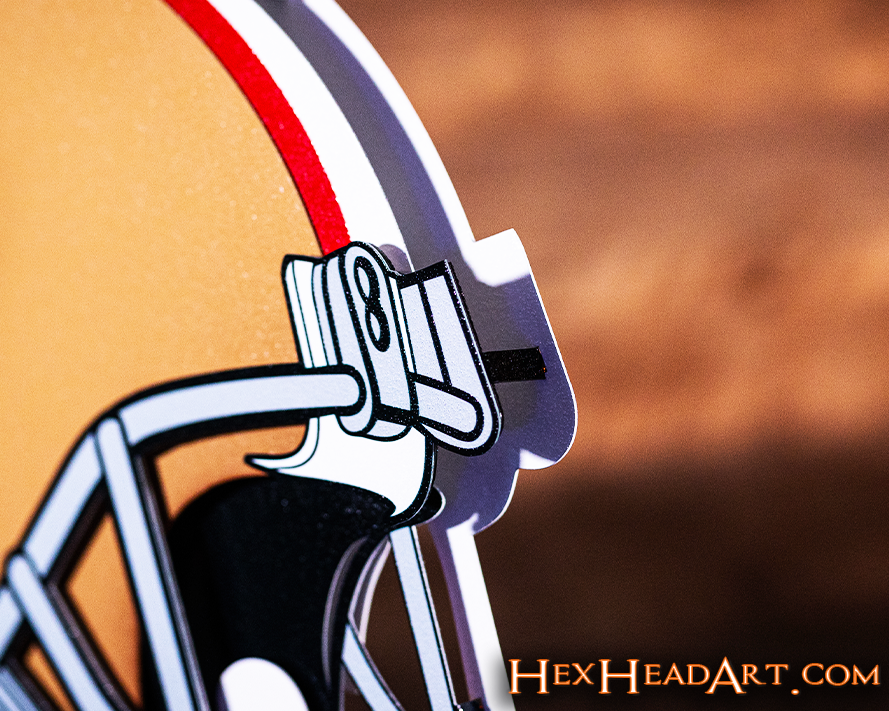 San Francisco 49ers BLITZ Collection - 8 Layer Helmet 3D Vintage Metal Wall Art