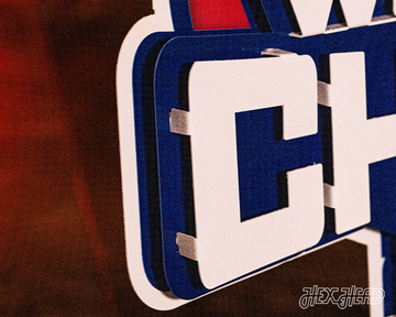 St. Louis Cardinals 2006 World Series Champions 3D Vintage Metal Wall Art