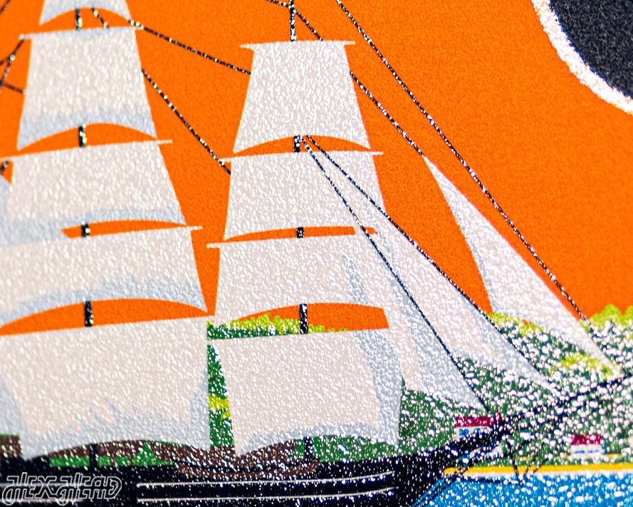 Connecticut State Badge 3D Metal Wall Art