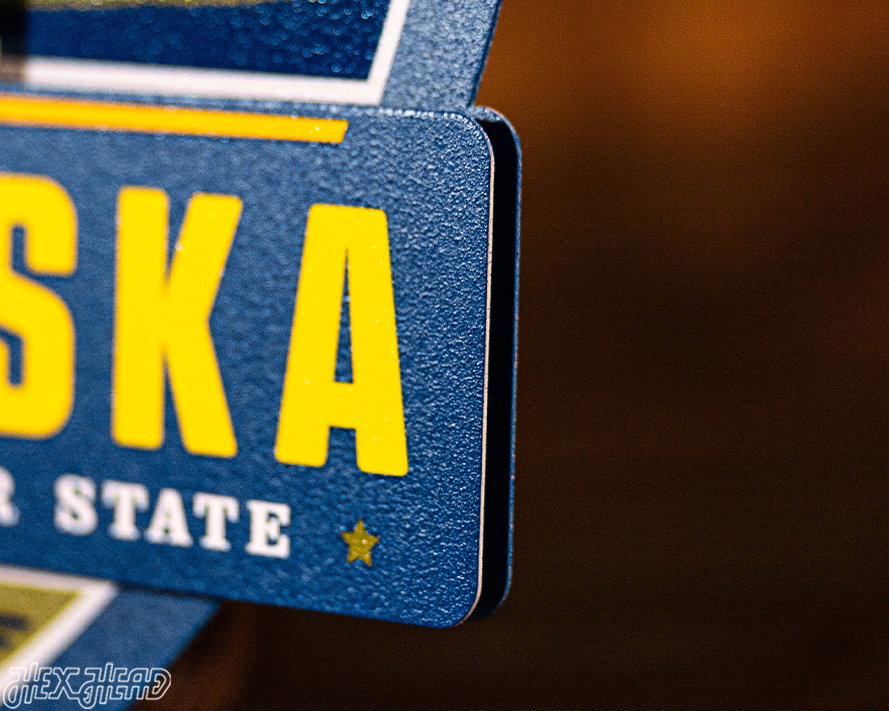 Nebraska State Badge 3D Metal Wall Art