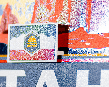 Utah State Badge 3D Metal Wall Art