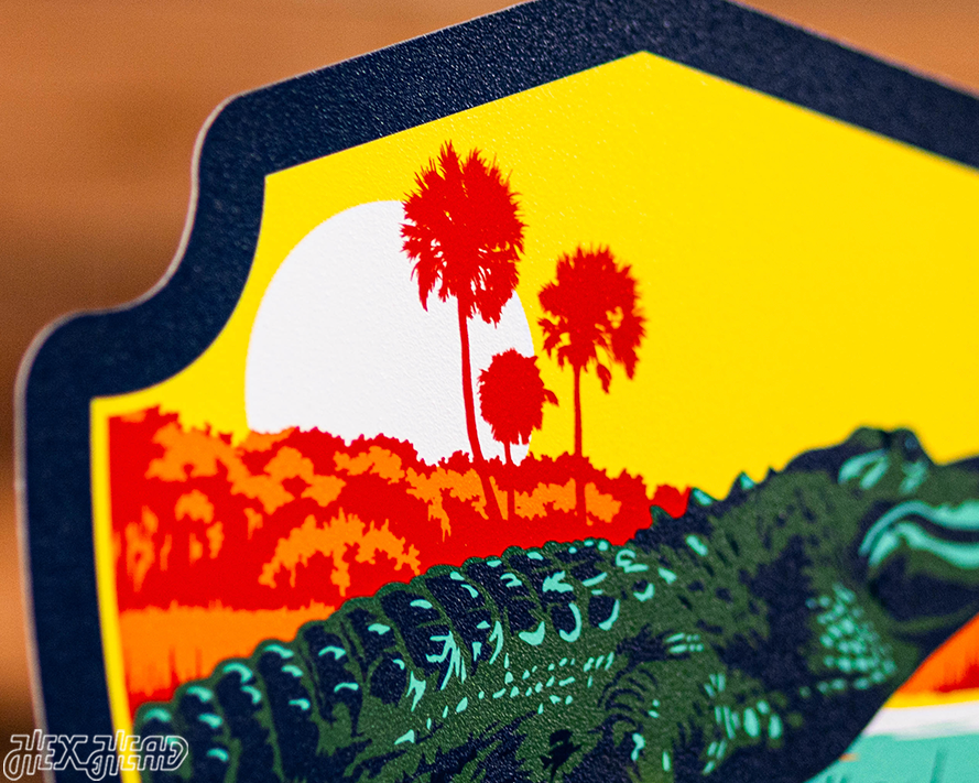 Florida State Badge 3D Metal Wall Art