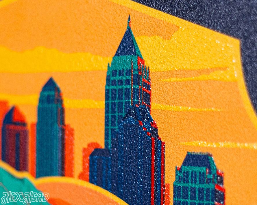 Georgia State Badge 3D Metal Wall Art