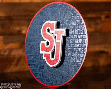 St John's CRAFT SERIES 3D Embossed Metal Wall Art