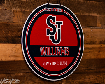 St John's Personalized Monogram Metal Art