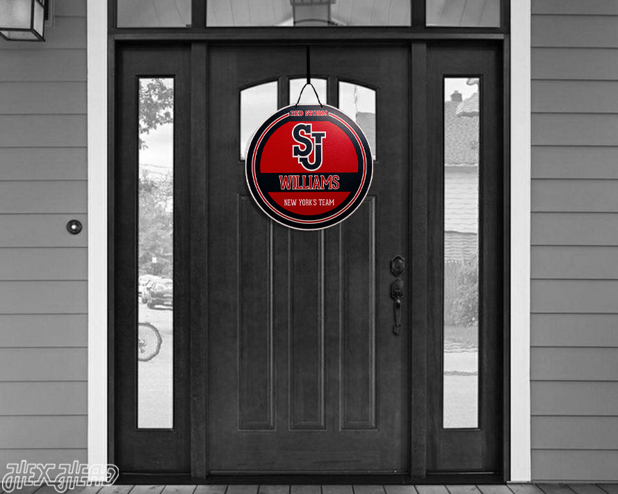 St John's Personalized Monogram Metal Art