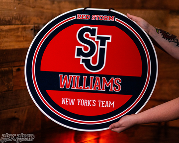 St John's Personalized Monogram Metal Art