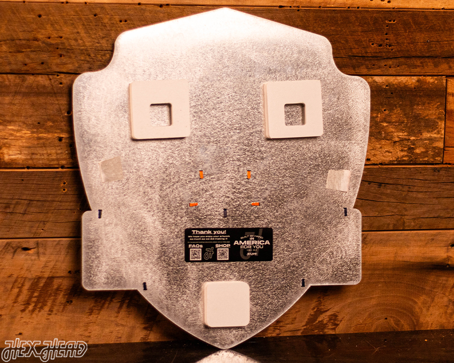 Texas State Badge 3D Metal Wall Art