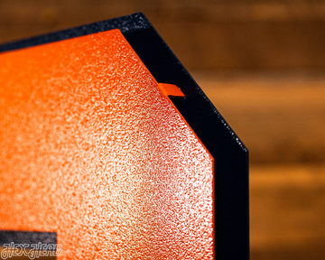 Syracuse Orange "S" 3D Vintage Metal Wall Art