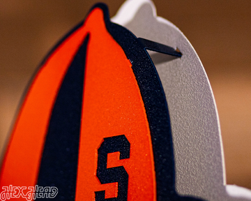 Syracuse Orange "OTTO" 3D Vintage Metal Wall Art
