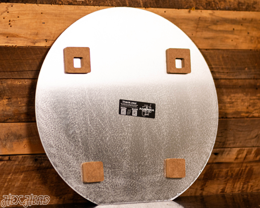 VARSITY Collection- SINGLE Layer Texas Longhorns Metal Wall Art