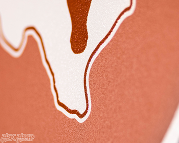 VARSITY Collection- SINGLE Layer Texas Longhorns Metal Wall Art