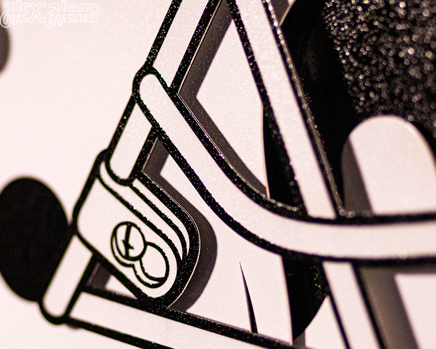 Texas Longhorns BLITZ COLLECTION - 8 LAYER Helmet 3D Metal Wall Art